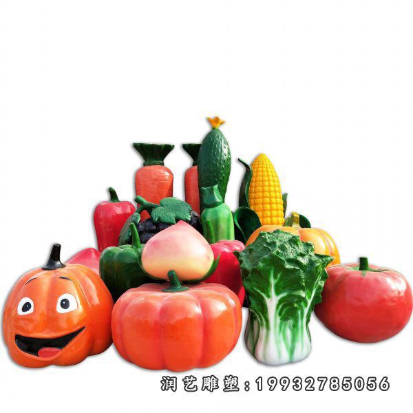 玻璃钢蔬菜景观雕塑