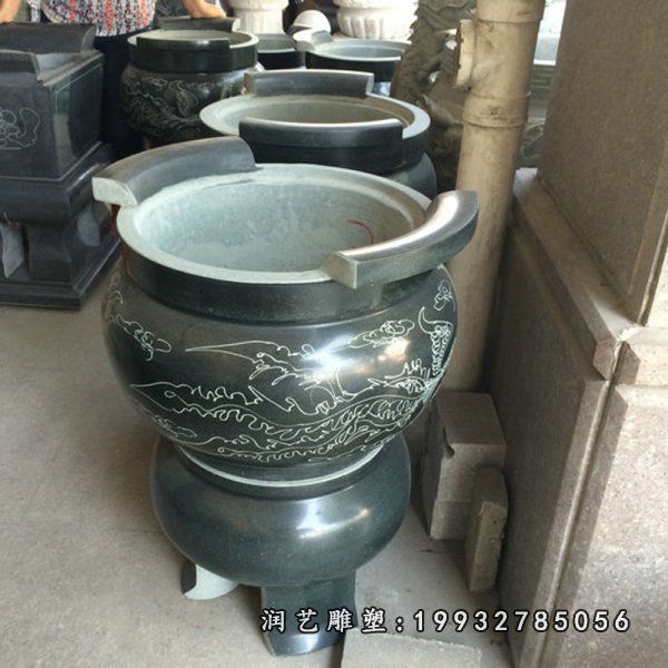 大理石园林香炉雕塑