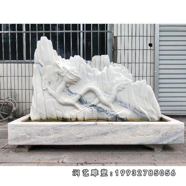 汉白玉庭院假山石雕