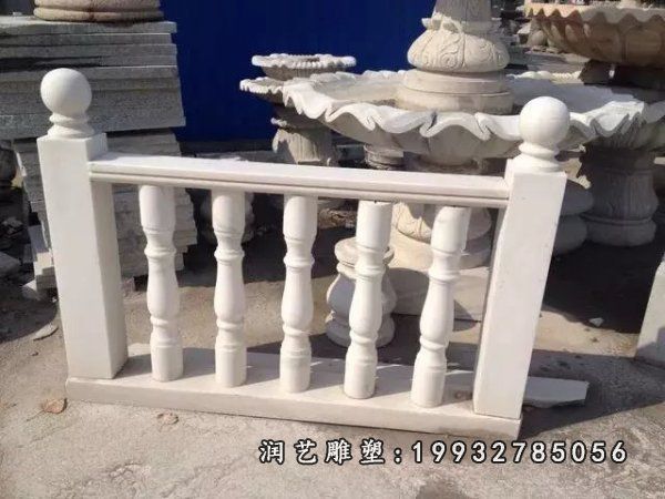 大理石庭院栏杆雕塑