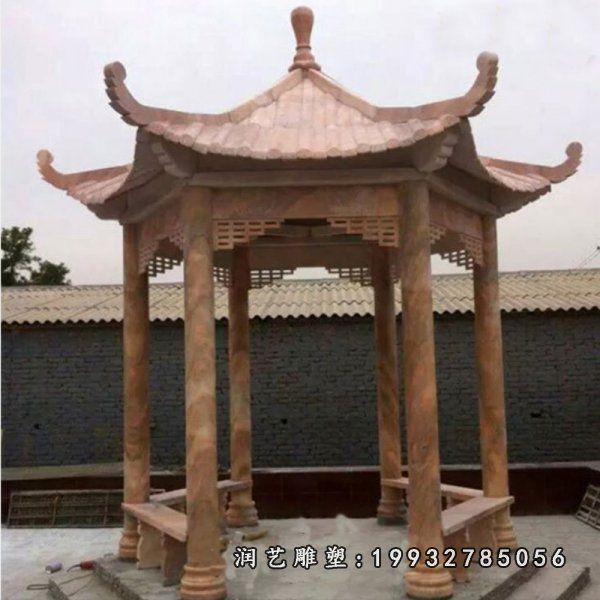 游乐场凉亭景观石雕