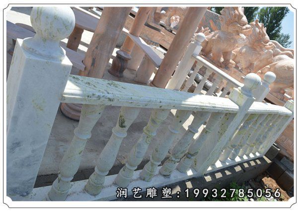 小区景观栏杆石雕