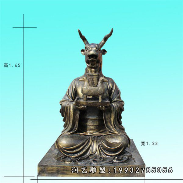 广场十二生肖铜雕