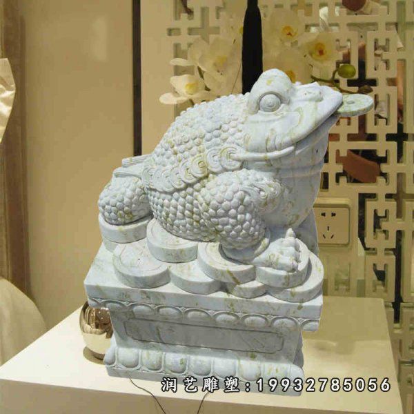 商场动物金蟾石雕