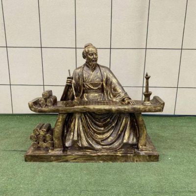 商业街张仲景人物铜雕