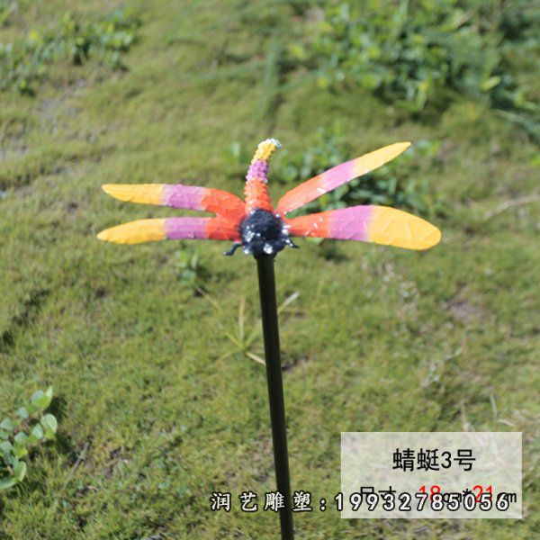 户外不锈钢蜻蜓雕塑