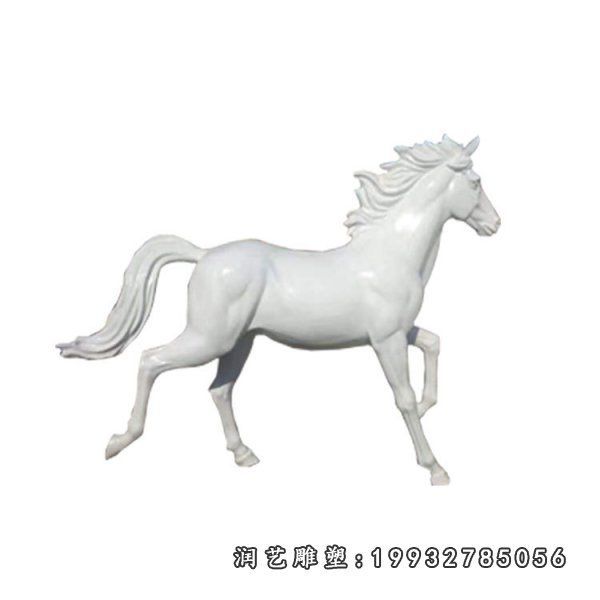 玻璃钢城市马雕塑