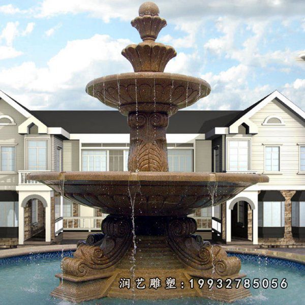 大理石喷泉雕塑