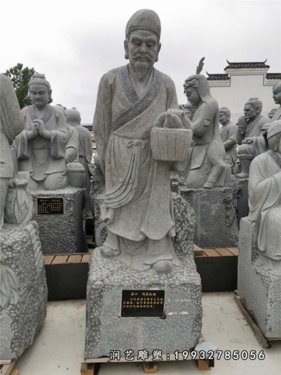 大理石二十四孝人物雕塑