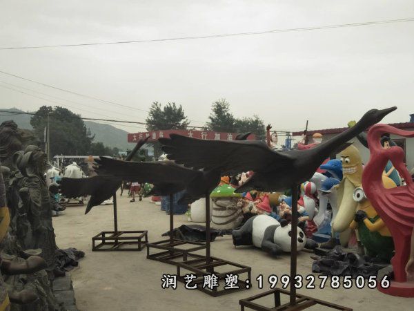 铜雕大雁雕塑