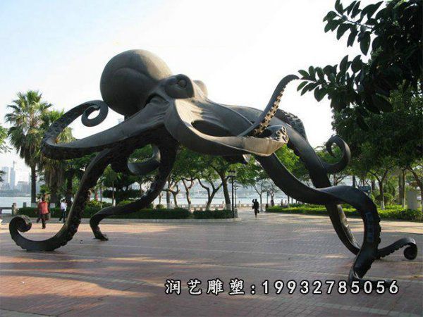 铜雕公园动物雕塑