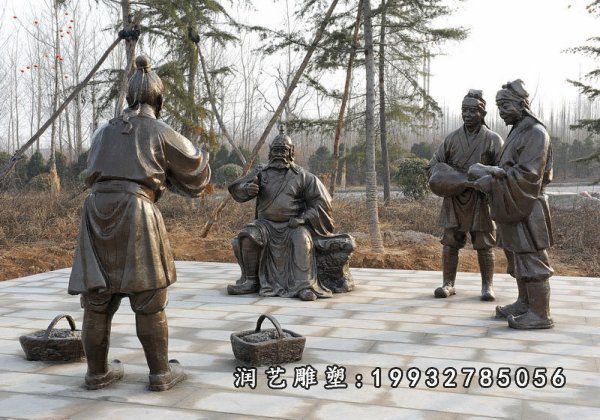 铜雕二十四孝雕塑