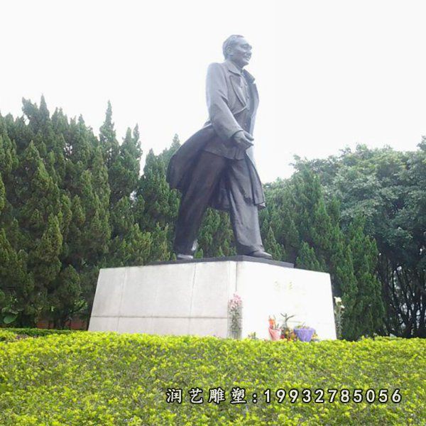 广场铜雕邓小平雕塑