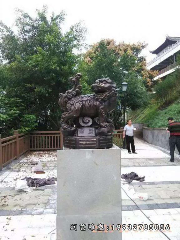 园林铜雕动物雕塑
