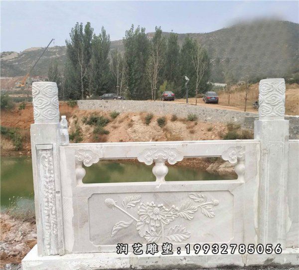 公园栏板大理石雕塑