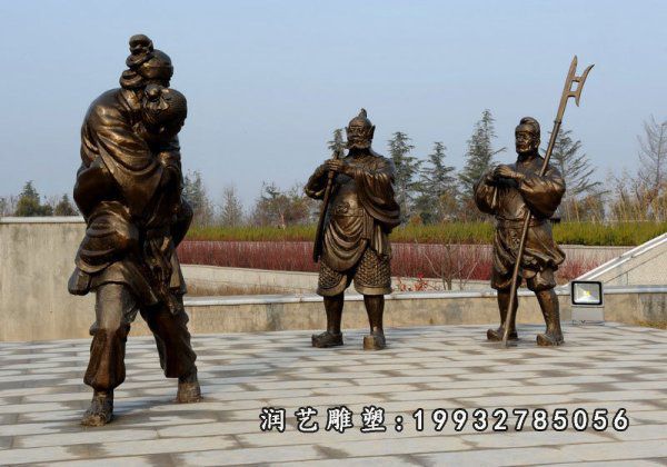 二十四孝人物铜雕雕塑