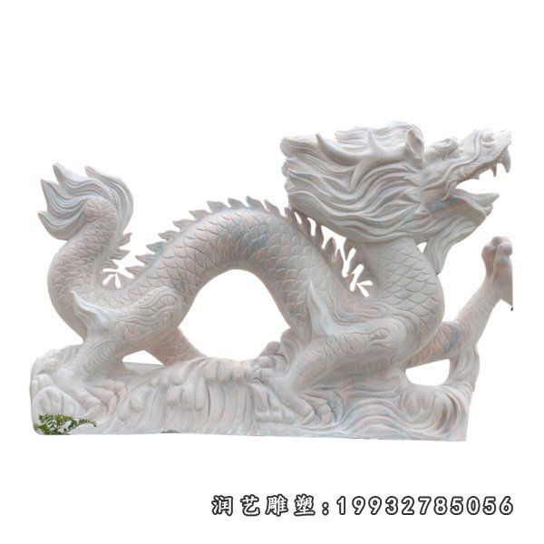 大理石龙广场雕塑