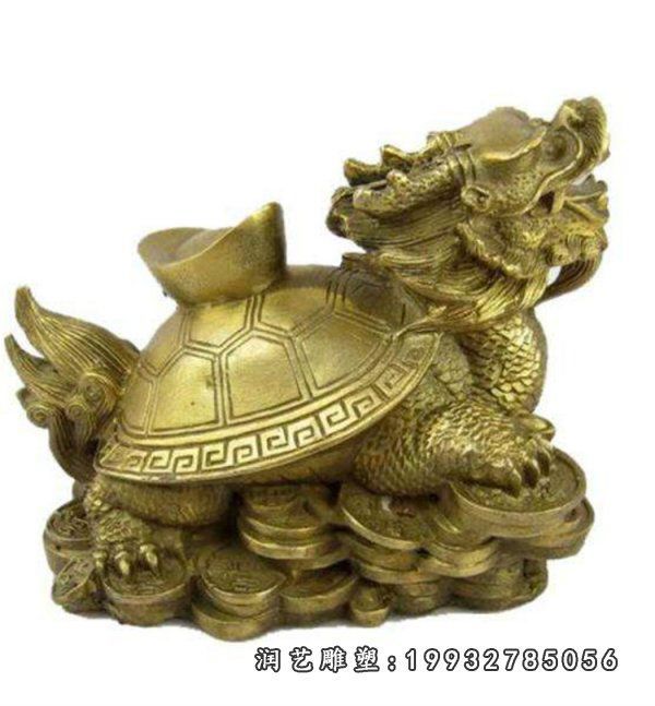 铜雕龙龟雕塑