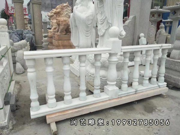 汉白玉栏杆公园石雕