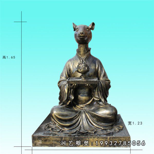 铜雕十二生肖雕塑