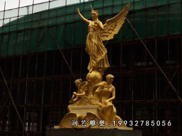 铜雕西方人物雕塑