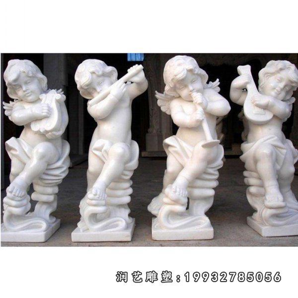 大理石天使公园雕塑