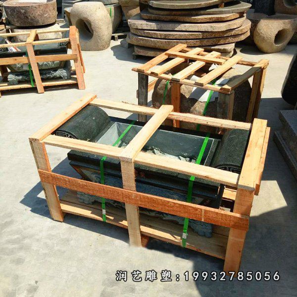 景区香炉景观石雕