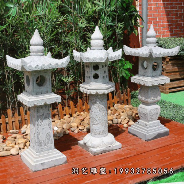 草坪灯景观石雕