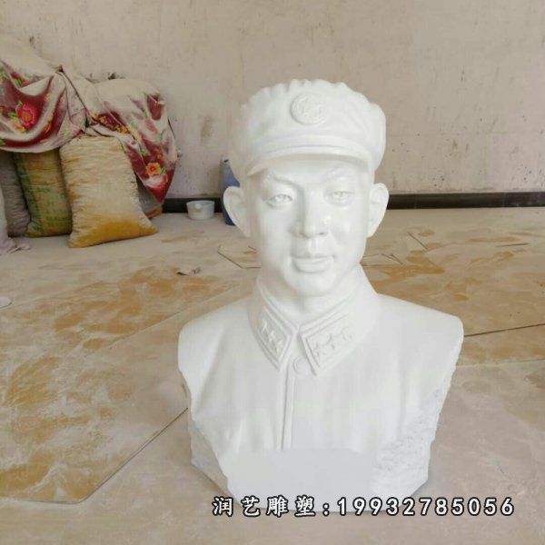 小区雷锋人物石雕