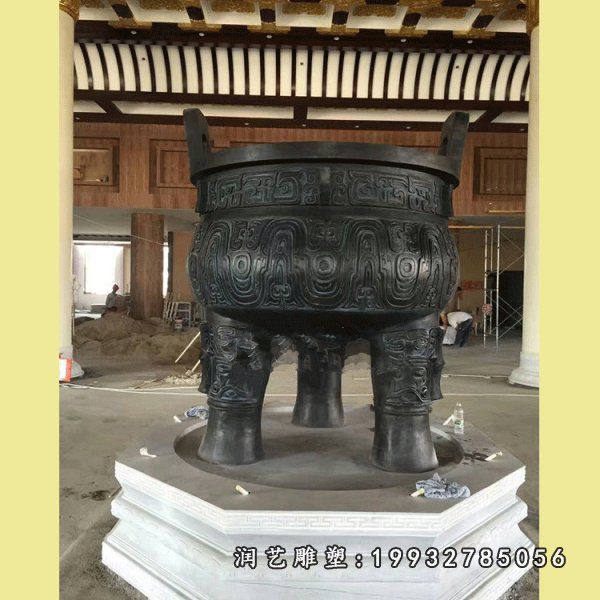 园林香炉景观铜雕