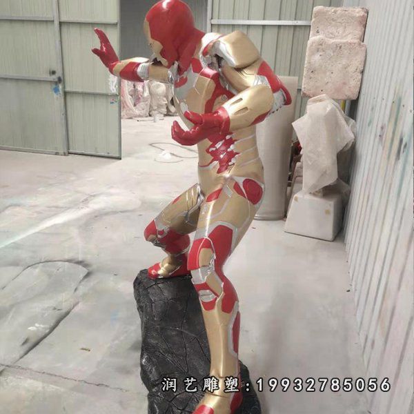 企业玻璃钢卡通雕塑