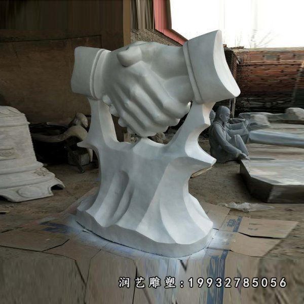 小区握手景观是得