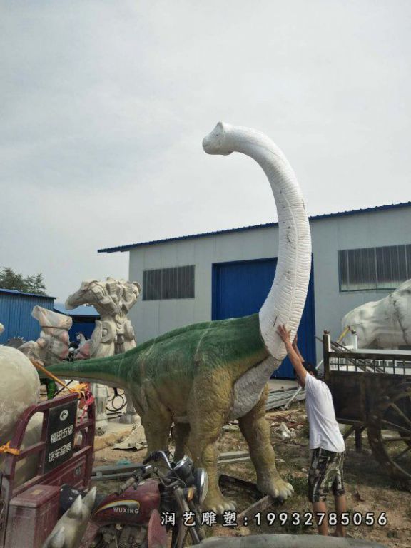 城市玻璃钢恐龙动物雕塑