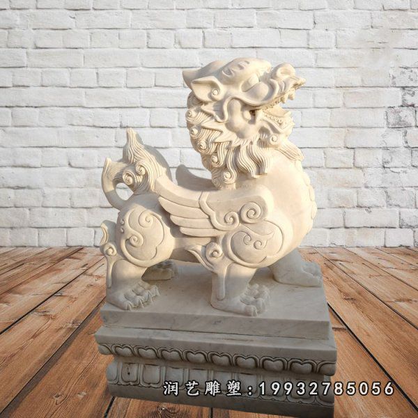 商业街动物貔貅石雕