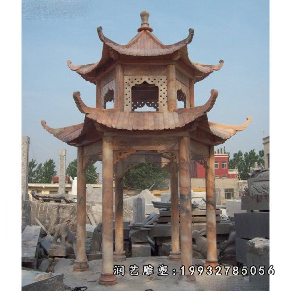 园林景观凉亭石雕