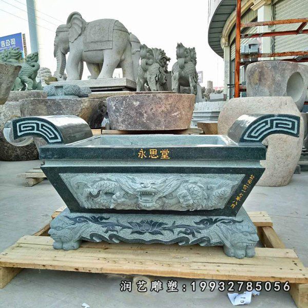 庭院香炉景观石雕