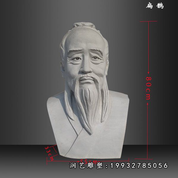 庭院扁鹊人物石雕