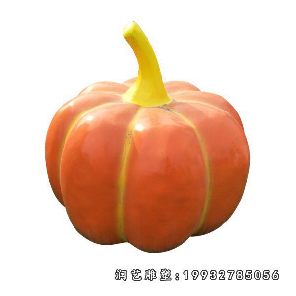 小区玻璃钢南瓜雕塑