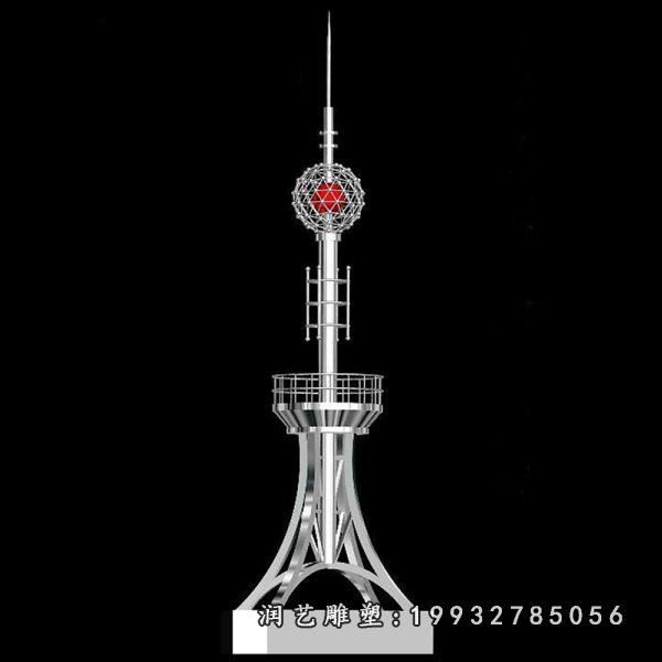 商业街不锈钢避雷针雕塑