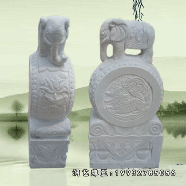 酒店景观抱鼓石石雕