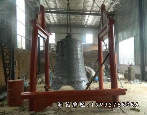 酒店景观钟铜雕