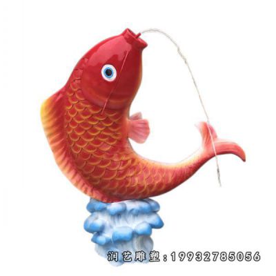 动物玻璃钢鱼雕塑
