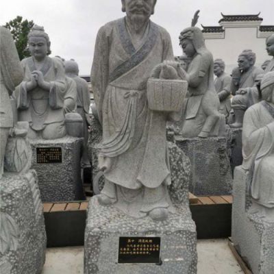 大理石二十四孝人物雕塑