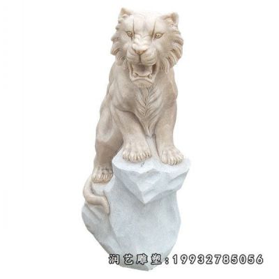 大理石老虎雕塑