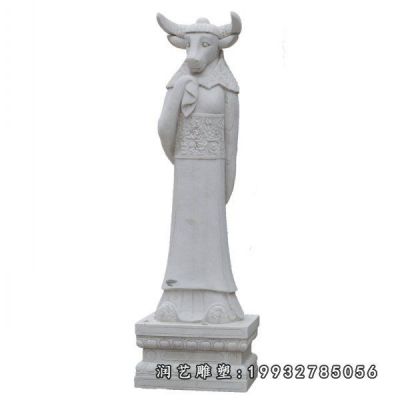 大理石十二生肖雕塑