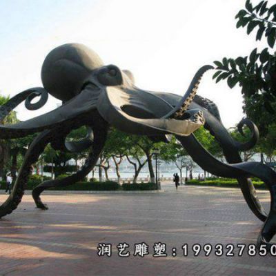 铜雕公园动物雕塑