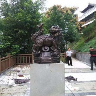 园林铜雕动物雕塑