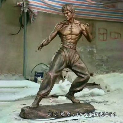 李小龙铜雕雕塑