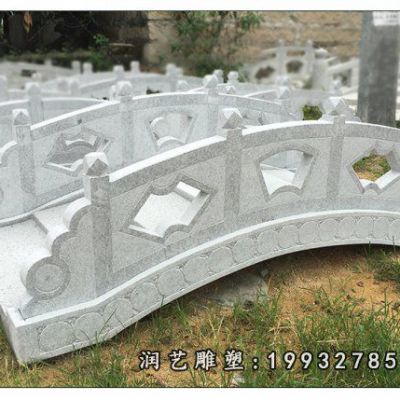 大理石校园拱桥雕塑