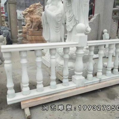 汉白玉栏杆公园石雕